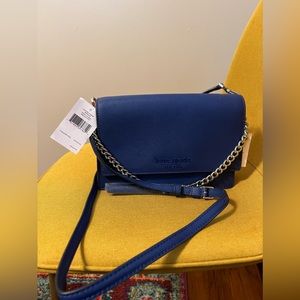 NWT Kate Spade Blue Convertible Crossbody